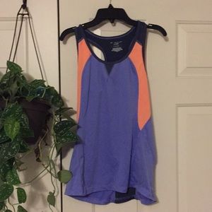 Small drytek athletic tank top